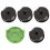Weed Eater Dual Line String Trimmer Replacement Spool for Greenworks 2900719,20Ft 0.065Inch (4 + 1 Cap) 3