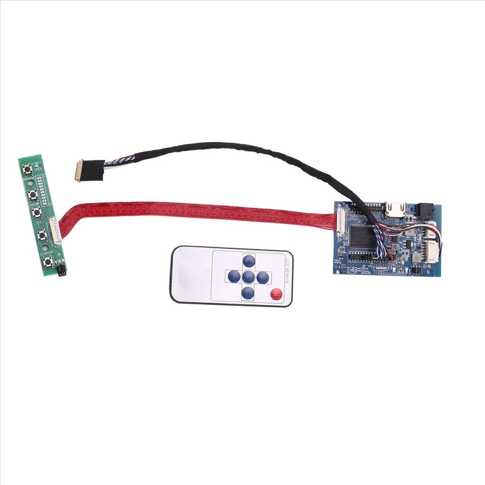 +Av Lcd Controller Board For 15.6Inch B156xw02 Lp156wh2 1366X768 With Remote Control 40Pin Signal Keyboard Cable 4853571769687
