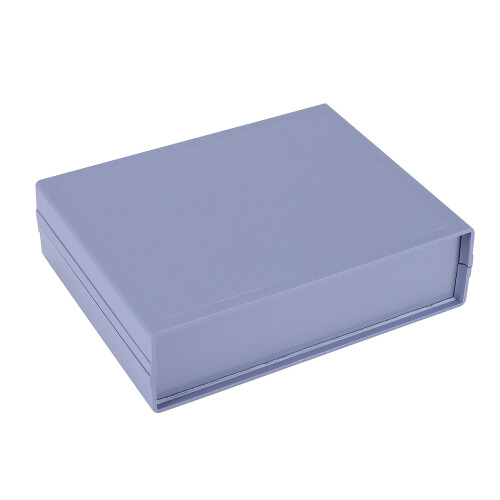 Plastic Electrical Enclosure Junction Box Case 152x120x42mm Light Grey 1