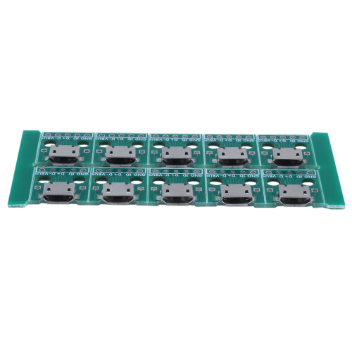 10Pcs Micro-Usb To Dip Adapter 5Pin Female Connector B Type Pcb Converter 2
