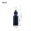 10Pcs Tip Applicator Bottles Black Metal Needle Plastic Bottle 10ML 4