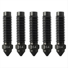 5pcs for Centauri Carbon High-Speed Hardened Steel Nozzle 0.4MM 3D Printer Accessories