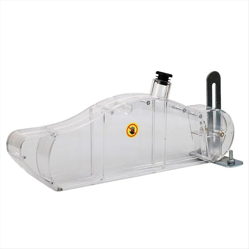 Table Saw Protective Cover Transparent Shell Dust Plastic Guard Electric Circular Clear Safety Support For 4-10 Inch 4853571772915
