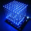 3D8 8x8x8 3D Led Cube Light DIY Kit Soldering Project 4.5-5.5V Squared LED PCB Board 7