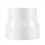 Ventilation Pipe Reducer Adapter Air Duct Connector for Inline System(110-100mm) 3