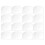 13PCS Transparent Cake Cream Scraper Flexible Plastic Icing Spatula Buttercream Smoother Decorating Tools Baking 5