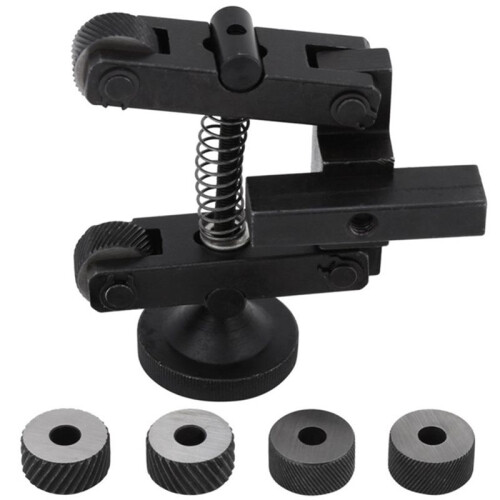 Knurling Tool Rack Device Adjustable Handle Pulley Lathe