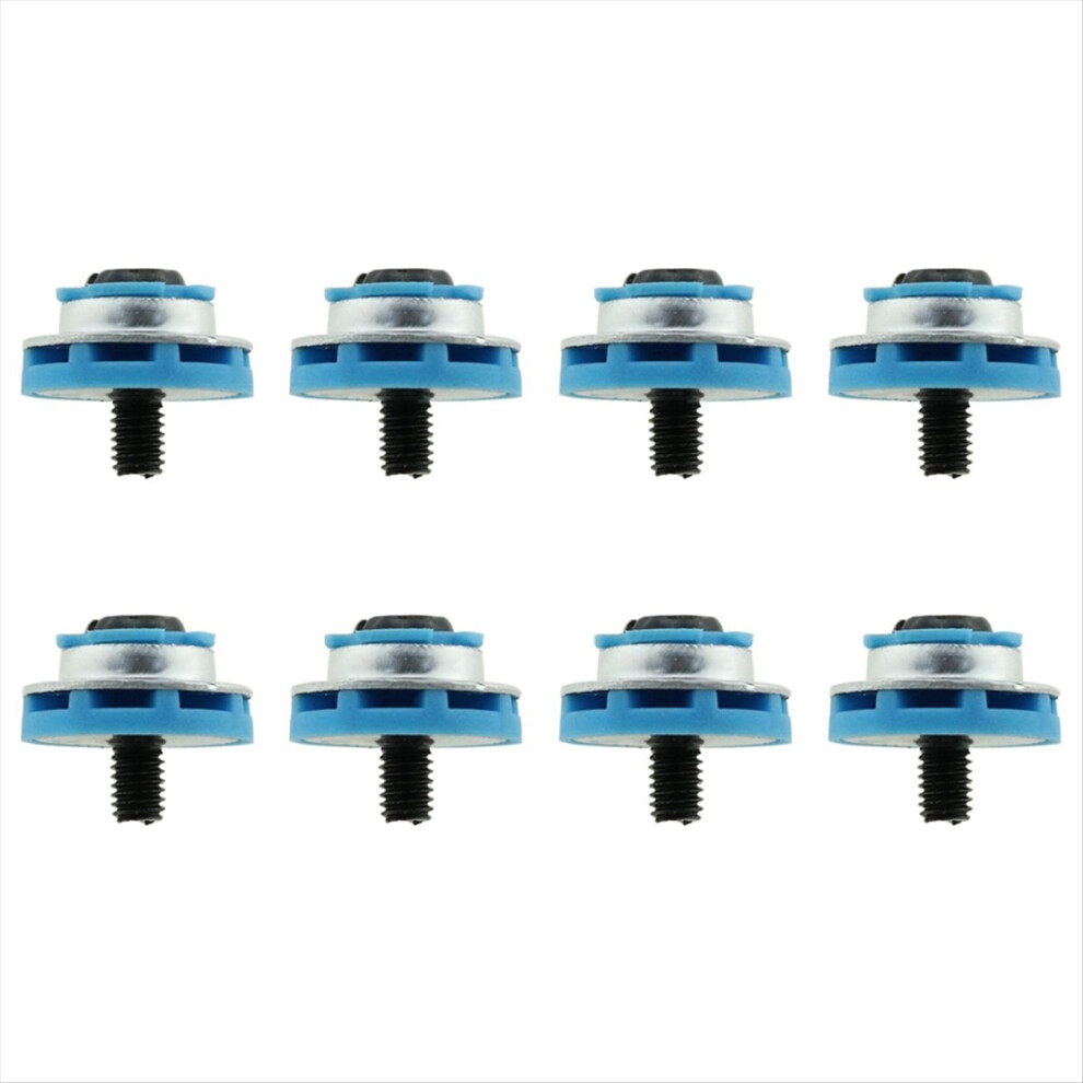 8Pcs Hard Drive Mounting Screws Isolation Grommet Mute For 2.5 Inch Hdd 4853571776661