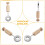 12Pcs DIY Tools Handmade Leather Goods Suture Fixing Needle Fixed Stitching 6-12mm 10