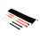 1 Pair Drum Brushes Retractable Wire Drums Sticks Brush + Rods Stick Set 8