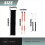 1 Pair Drum Brushes Retractable Wire Drums Sticks Brush + Rods Stick Set 7