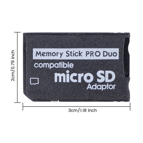 Mini MicroSD TF to MS Adapter SD SDHC Card Reader for & Series 1