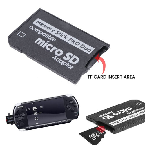 Mini MicroSD TF to MS Adapter SD SDHC Card Reader for & Series 2