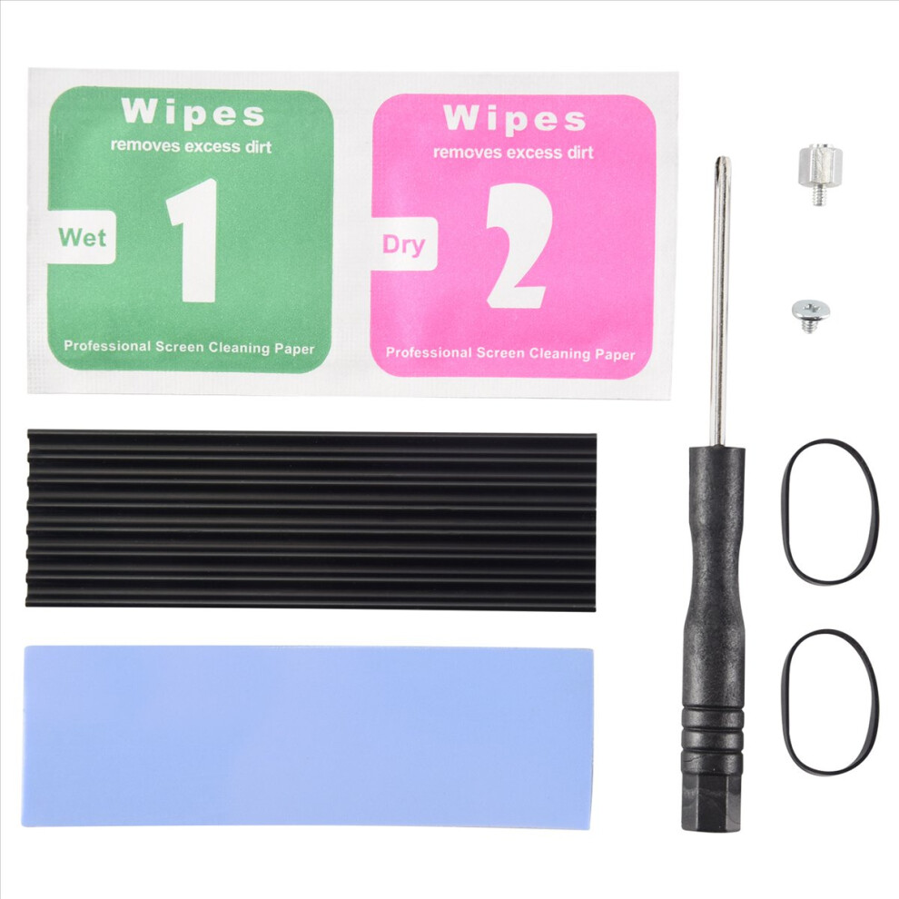 Aluminum Heatsink Chipset Heat Sink,With Cooling Pad,For Nvme Ngff M.2 2280 Pcie Ssd 4853571780941