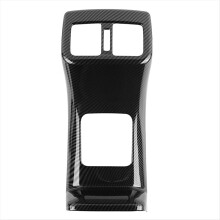For 2023 Southeast Asia Version Car Rear A/C Air Outlet Vent Cover Frame Sticker Carbon Fiber