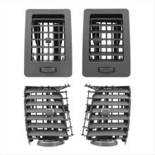 1 Set Interior Air-Conditioner Grill A/C Vent Grille for SR5 UTE 2005-2015 Fortuner Accessories