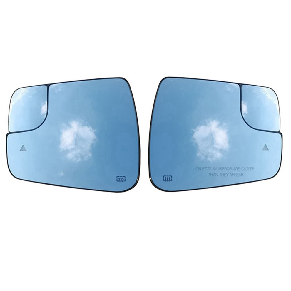Brecantia Automotive Reversing Mirror Lenses Rearview Blind Spot Lens Glass For Ram Ram1500 2019-2021