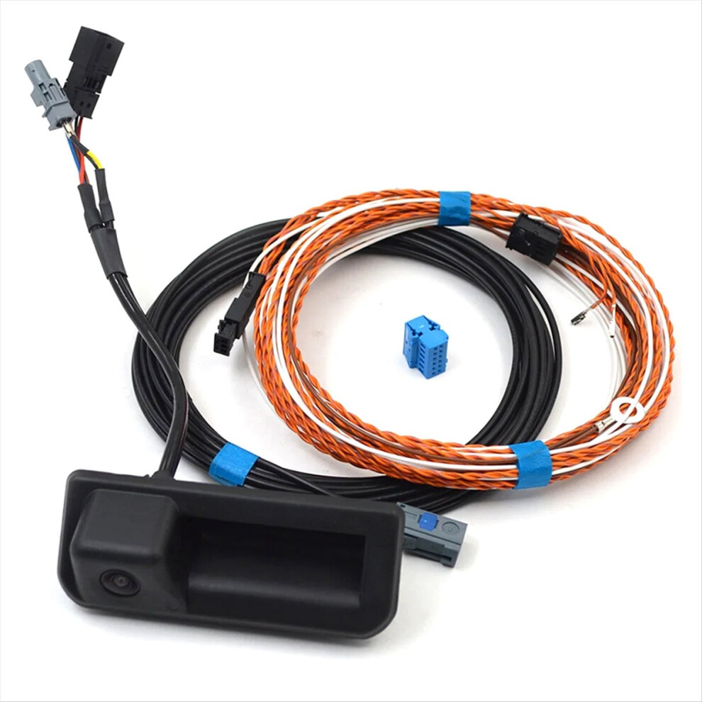 Brecantia 81A827566a Rear View Camera With Guidance Line Wiring Harness For Q2 Q3 A1 2017-2021 Parking Assist