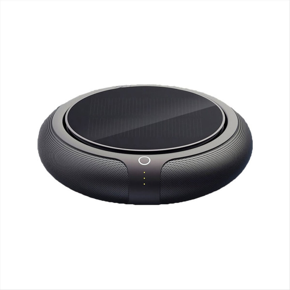 Car Air Ionizer Hepa Filter Solar Negative Ion Deodorant Freshener Usb Generator 4853964345122