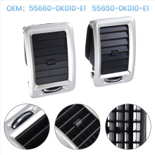 55660-0K010-E1 55650-0K010-E1 Car Air Conditioner Vent Outlets for 2011 Dashboard Vents Panel