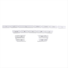 Car Central Control Air Conditioner Button Decoration Sticker for XJ 2012-2015 Accessories