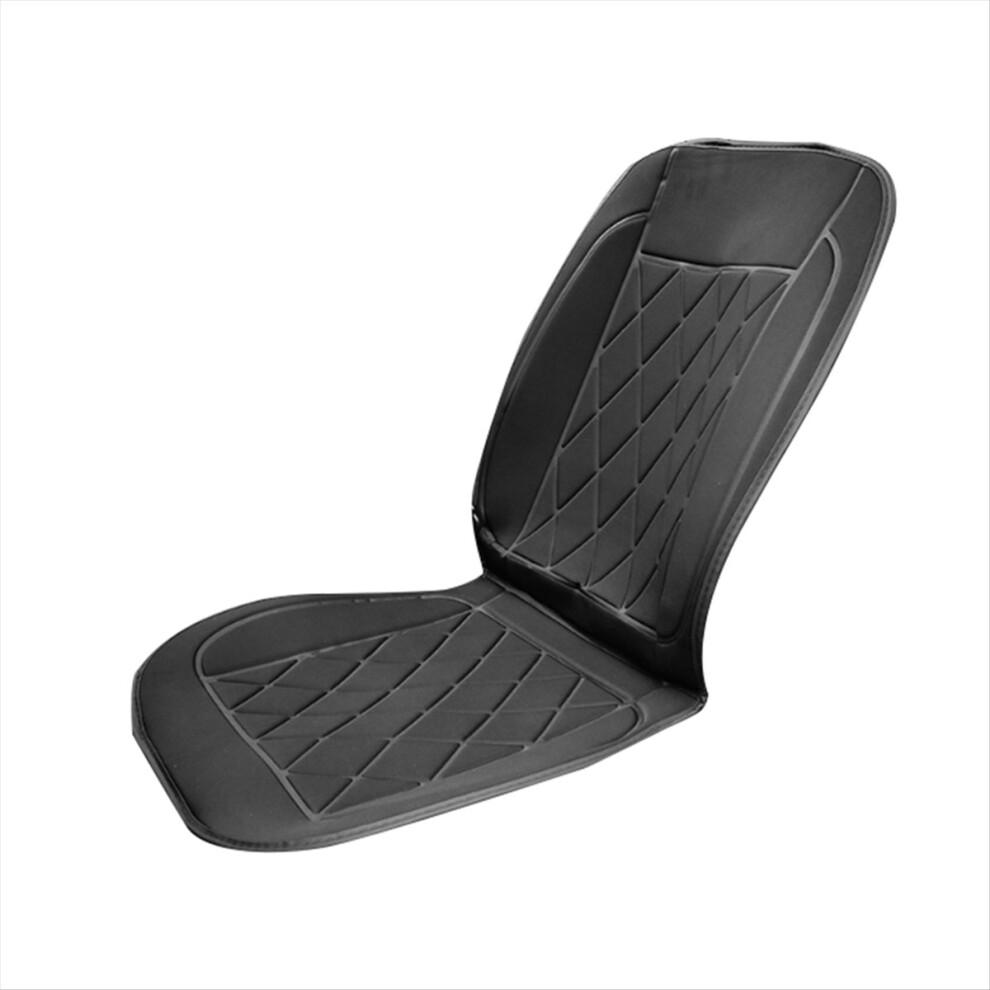12V Car Seat Heater Fast Heating Cover Pad Universal Electric Heated Pad,Double, Black 4853964350515