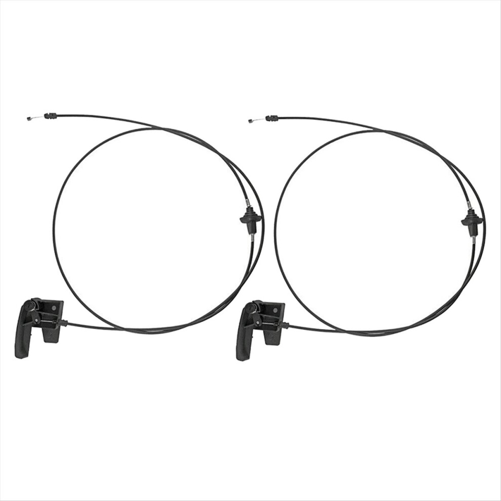 2Pcs Car Hood Release Cable With Handle 15142953 For 15741109 912017 4853964348703