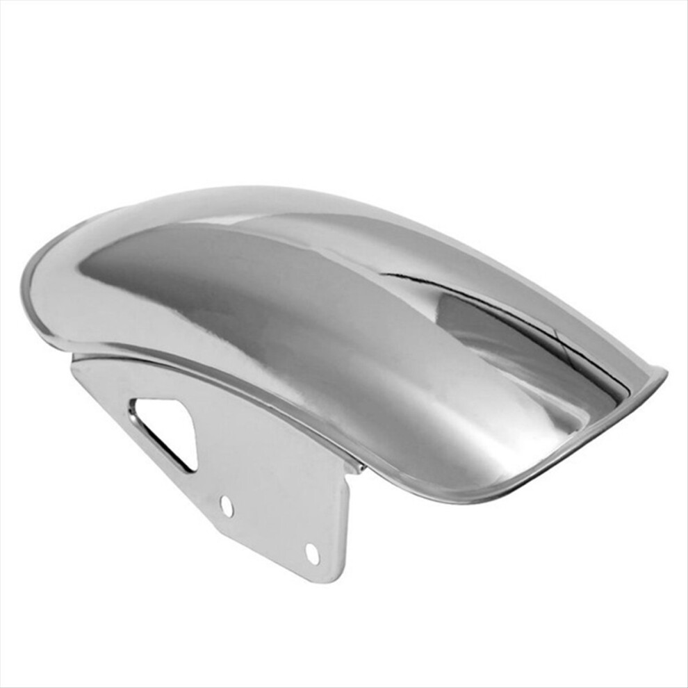 Motorcycle Front Mud Flap Guard Fairing Mudguard Cover For Gn125 Gn250(Silver) Silver 4853964349670
