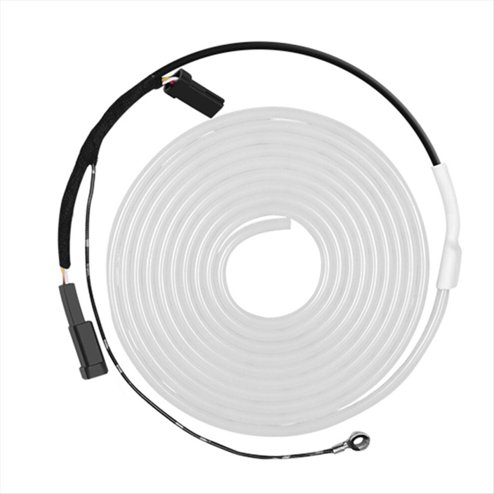 Car 12V Rear Frunk Brighten Led Strip Modified Ambient Ing For Model Y 2020-2024 Trunk Light/White 4853964348482