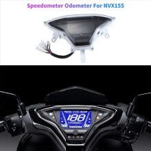 1PC Motorcycle Digital Speedometer Odometer Black for NVX155