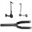 Electric Scooter Front Fork Wheel Bracket Replacement Accessories for M365 9