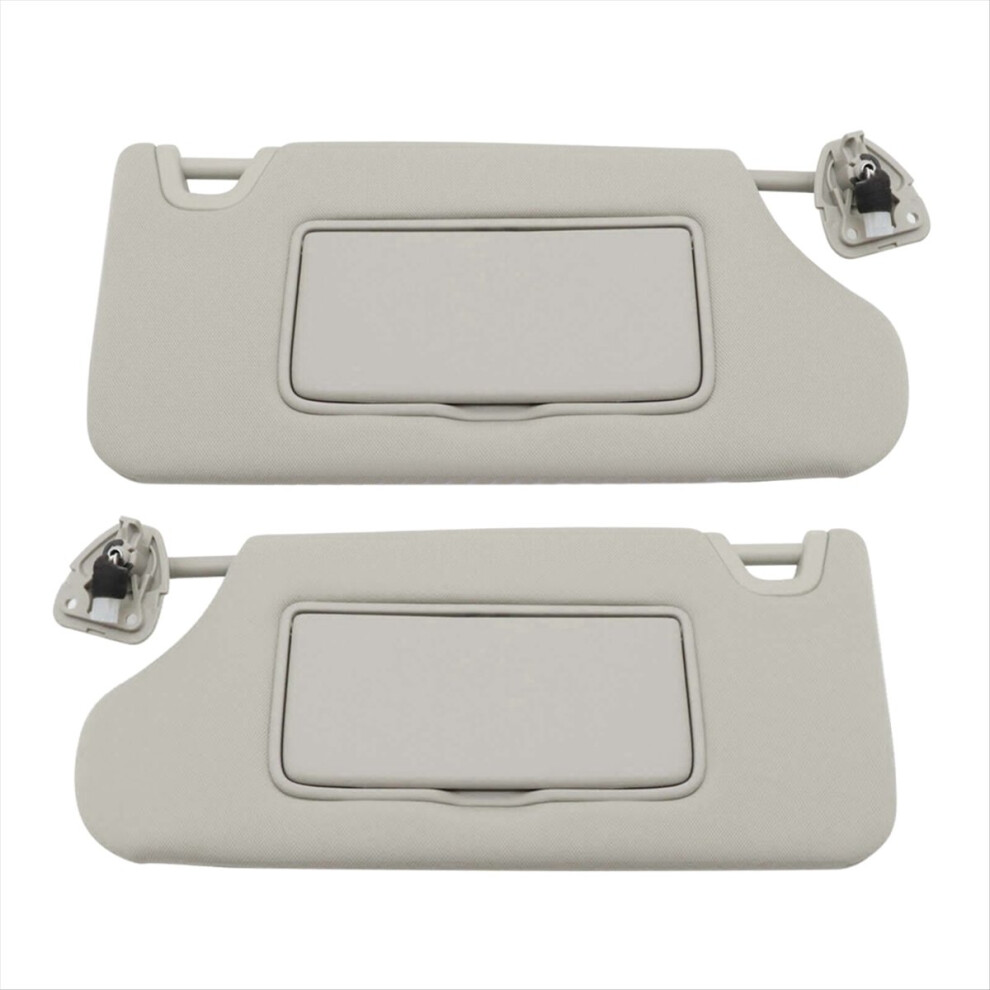 96400-9De0a 96401-9De0a Car Sunshield Sunvisor With Mirror Interior Sun Visor For 2016-2021 Gray 4853964352168