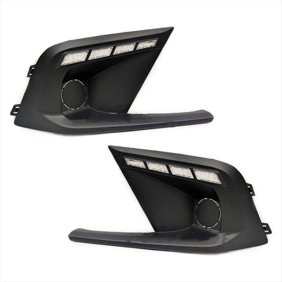Led Daytime Running Lights (Drl) Turn Signal Low Beam Fog For 11Th 2022 2023 Amber/Blue 4854195161499