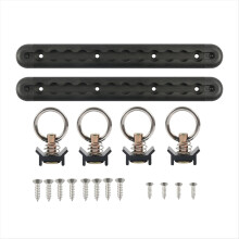 Track Fixed Circular Slide Rail Lock RV Trailer Modification L-Shaped Tie
