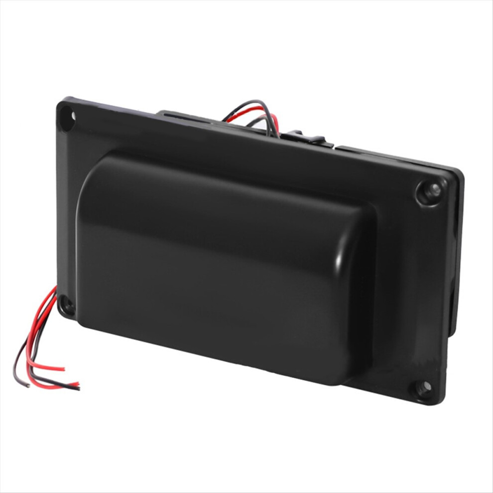 Dc12v 13.2W Rv Side Air Vent Ventilation Exhaust Fan For Trailer Boat Marine Yacht Black 4854195174147