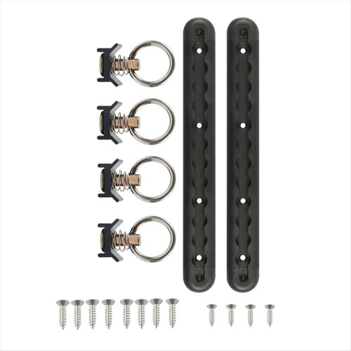 Track Fixed Circular Slide Rail Lock RV Trailer Modification L-Shaped Tie 2