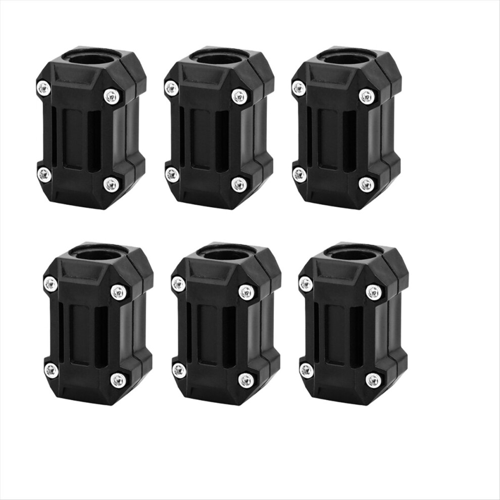 6Pcs Motorcycle Engine Guard Bumper Block Anti-Collision Protection For 22/25/28Mm 4854195174666