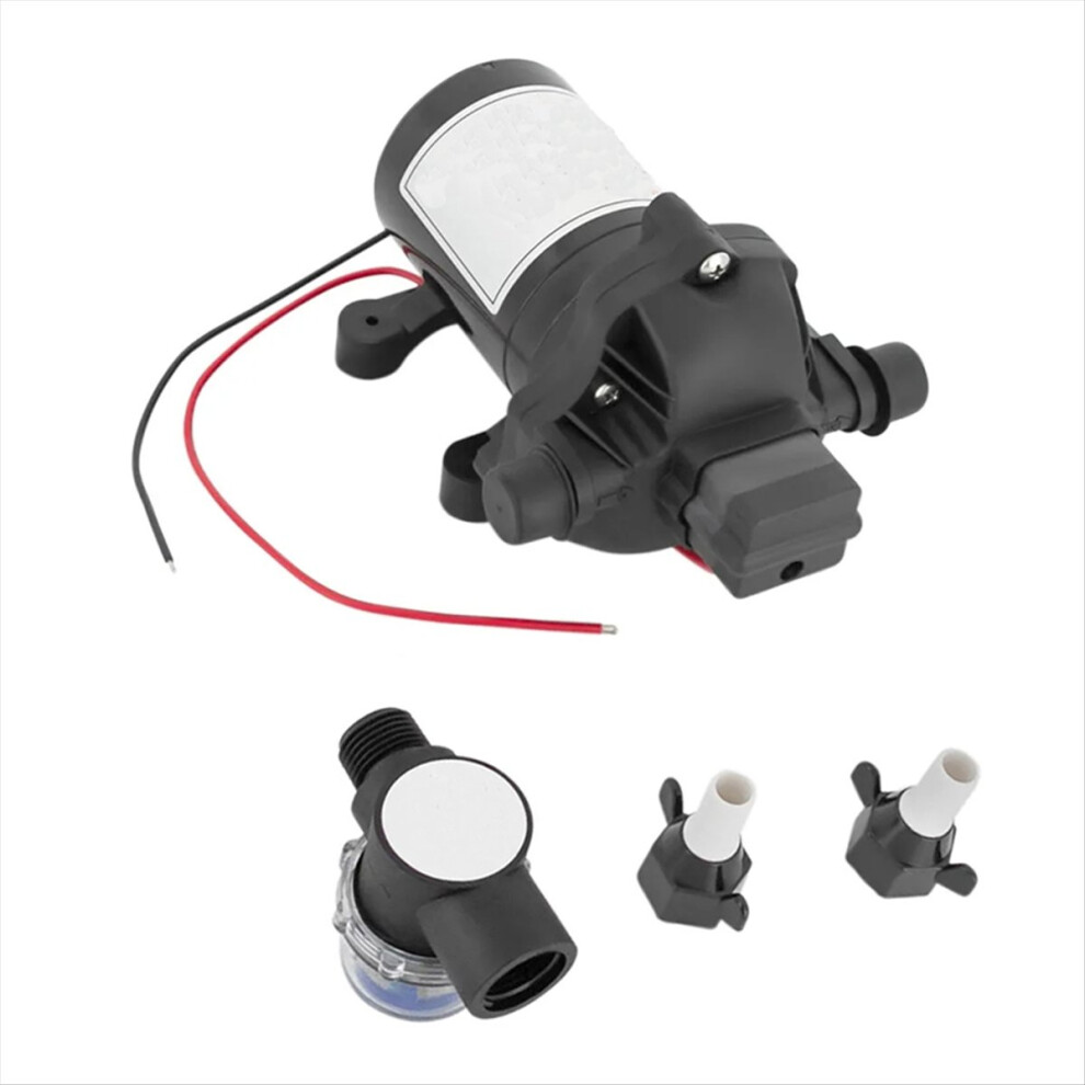 For Caravans Agricultural Irrigation 24V Diaphragm Pump Self Priming Water Pressure 45Psi 3.0Gpm 4854195173720