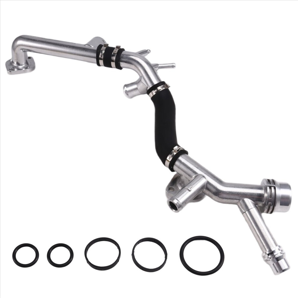 06E121045e Aluminum Engine Coolant Water Pipe 06E121045r For A6 C6 A4 B7 A4/S4 2.4L 2.8L 3.2L Light 4854195173669