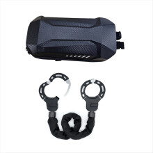 Electric Scooter Lock with Bag - Anti-Theft Chain Lock, Weatherproof Security for E-Scooters, E-Bikes