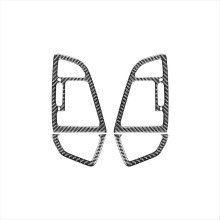 Carbon Fiber for Escape 2013-2016 Center Console Dash Sides Air Vent Cover Trim Interior Accessoreis