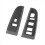 1Pair Front Window Switch Bezel 89045128 89045120 for 03-07 Armrest Upper Panel Light Gray 1