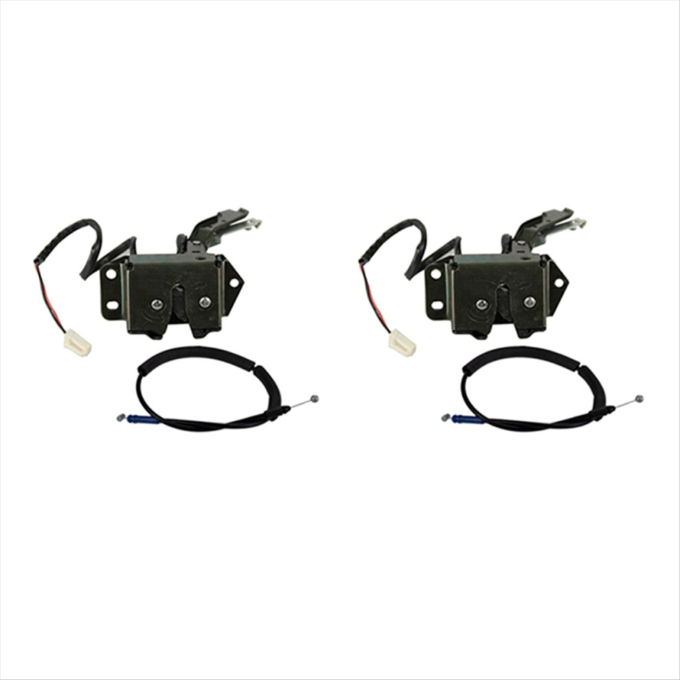 2 Pcs Car Lock Back Door Latch For Hiace Commuter 2005-2018 69350-26120 Light 4854195185594