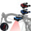 Bicycle Seat Calibrator Bike Handlebar Saddle USB Charging Aligning Indicator Tool A 5