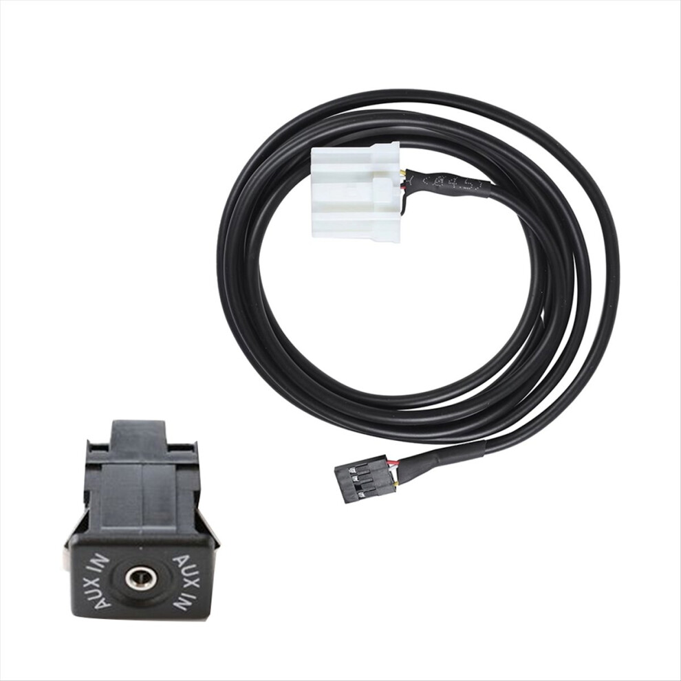 Car 32-Pin Aux Audio Cable Socket Aux Interface Adapter For 2 3 5 6 Rx8 Mx5 Mx-5 -7 -9 4854195186935