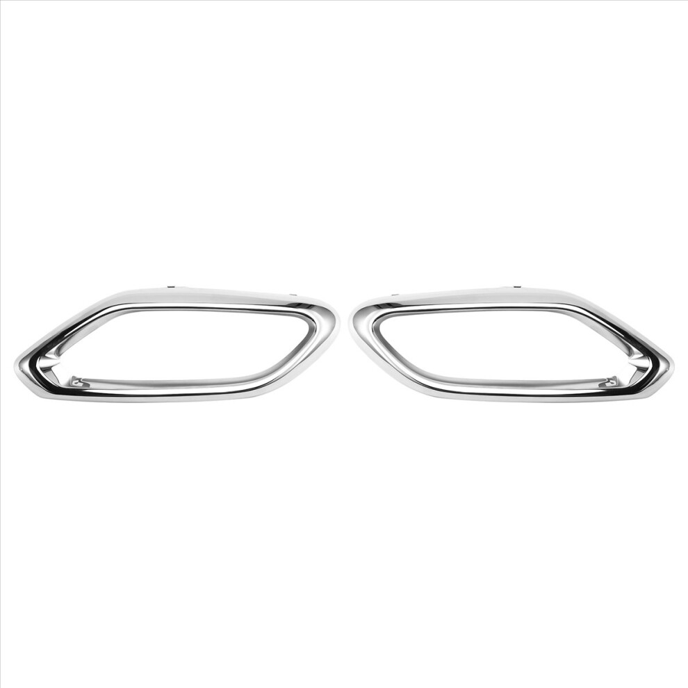 A2548851503 A2548851603 For V254 Glc200 Glc260 Glc300 Glc350 Car Rear Exhaust Pipe Tail Throat Trim Light 4854195191885
