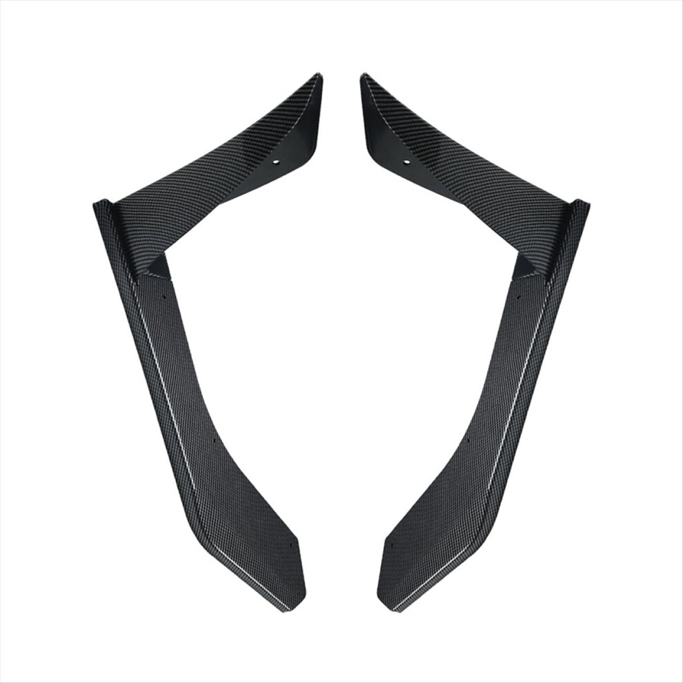 Front Bumper Lip Corner Spoiler Winglet Splitters For Mk6.5 2018-2023 Accessories Carbon Fiber 4854195196965