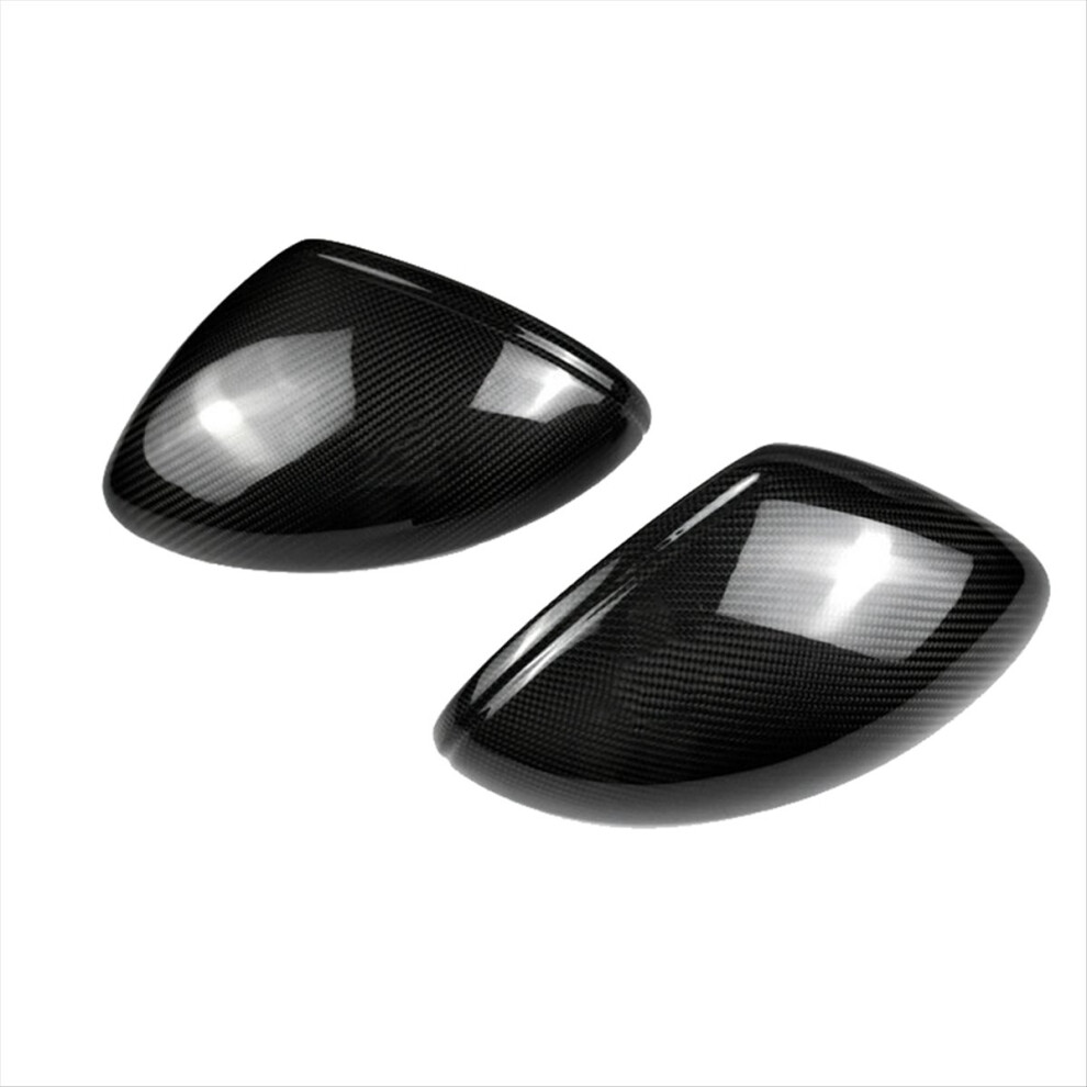 Car Rear View Mirror Cover Carbon Fiber Side Shell Rearview Housing For 718 2016-2022 Lhd 4854195102010