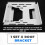 Mini Mount Magnetic Kit Roof Bracket Easy Installation Flat for 6