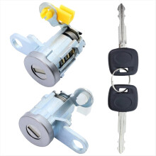 Front Door Lock Cylinder with Keys 69051-35070 69052-35070 for 1995-2004